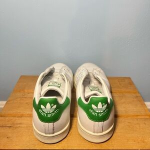 Green&white Stan Smith Adidas shoes